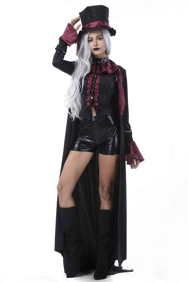LUSTY VAMPIRE Witch Queen Long Dress Party Uniform DS Costume