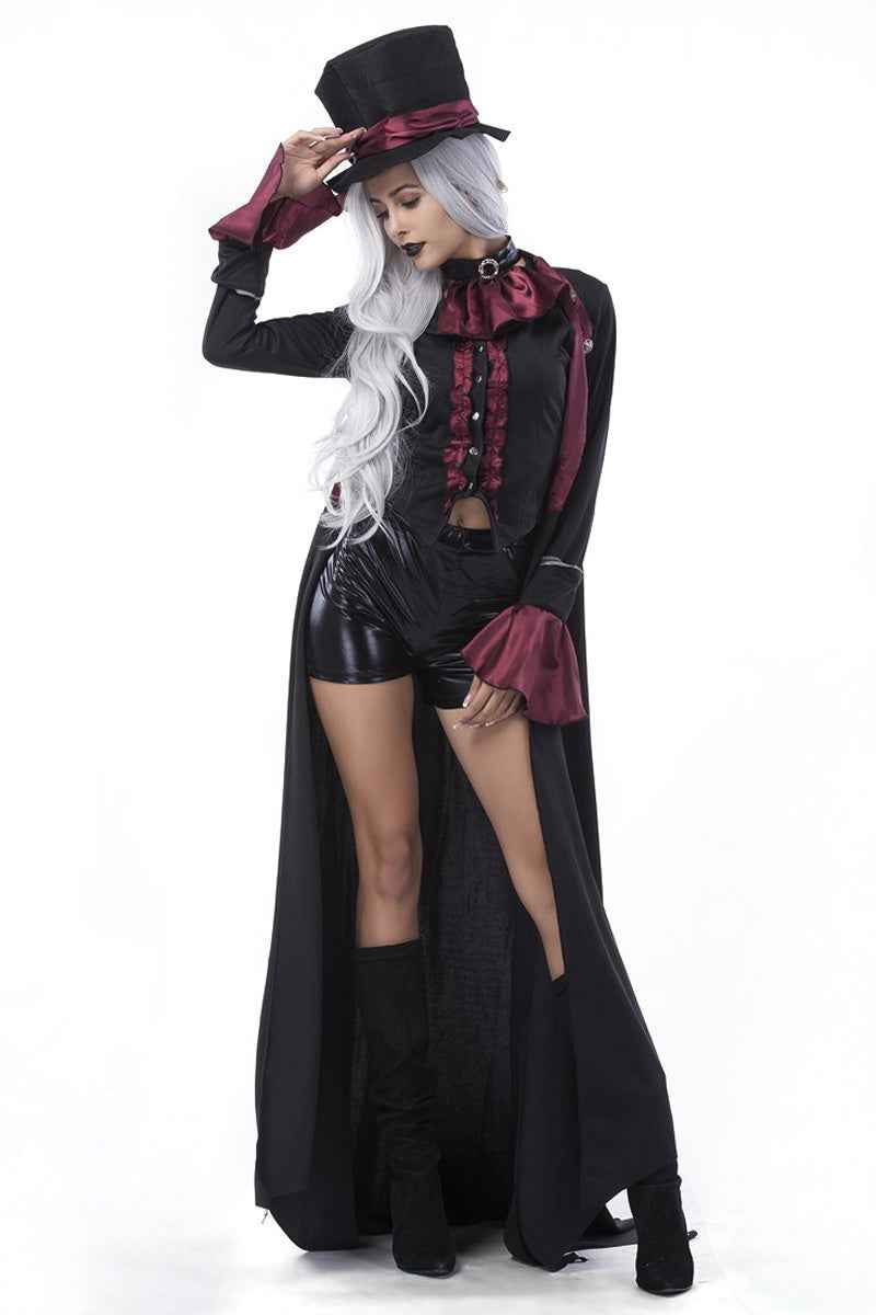 LUSTY VAMPIRE Witch Queen Long Dress Party Uniform DS Costume