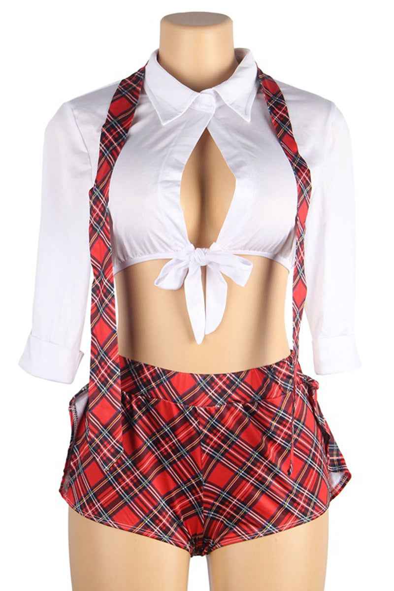 Tantalizing Teacher Adult Costume with Necktie