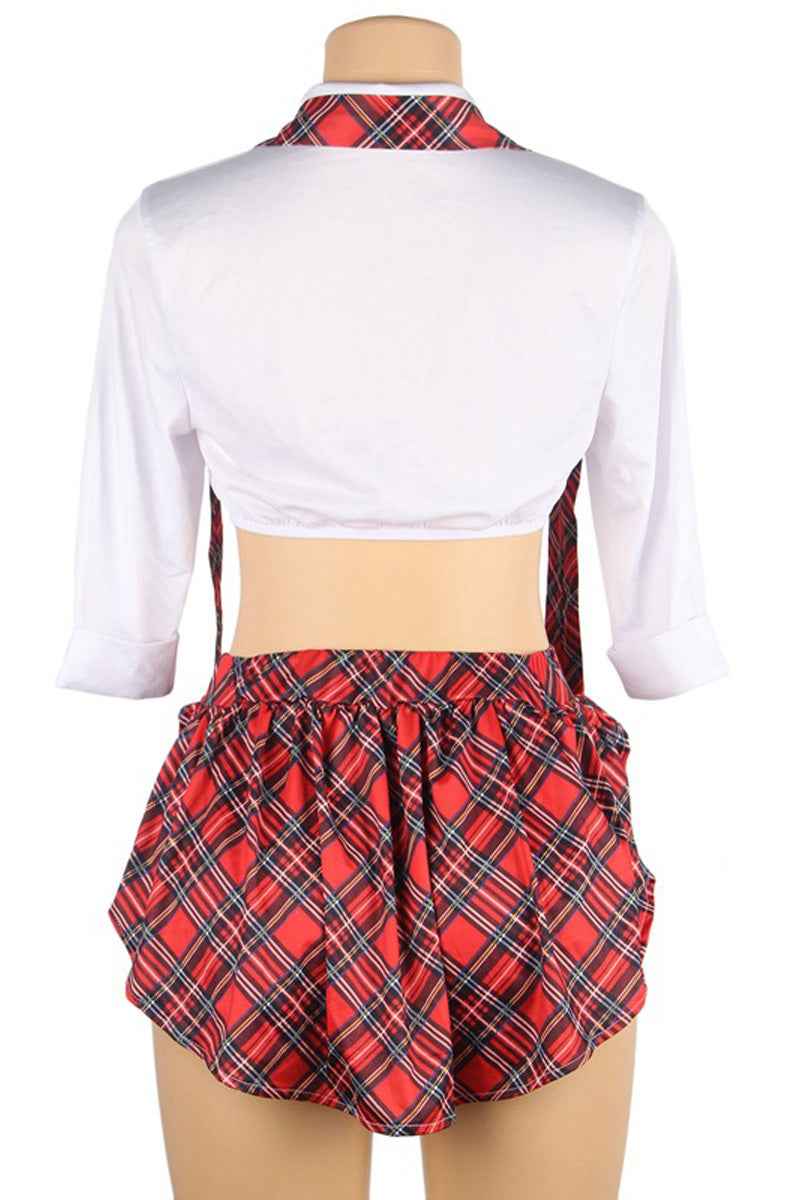 Tantalizing Teacher Adult Costume with Necktie