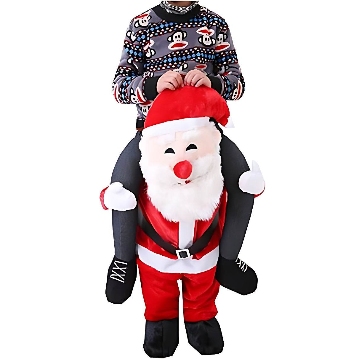 Snowman Elk Elf Grass Skirt Orangutan Funny Puppet Costumes - ciclove