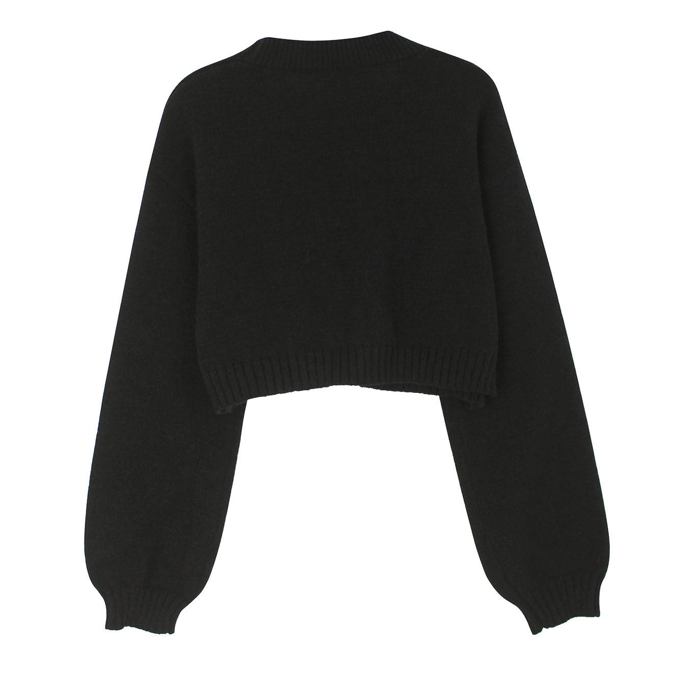 Brown 1960s Gingerbread Cropped Ugly Christmas Sweater Cardigan - Ciclove