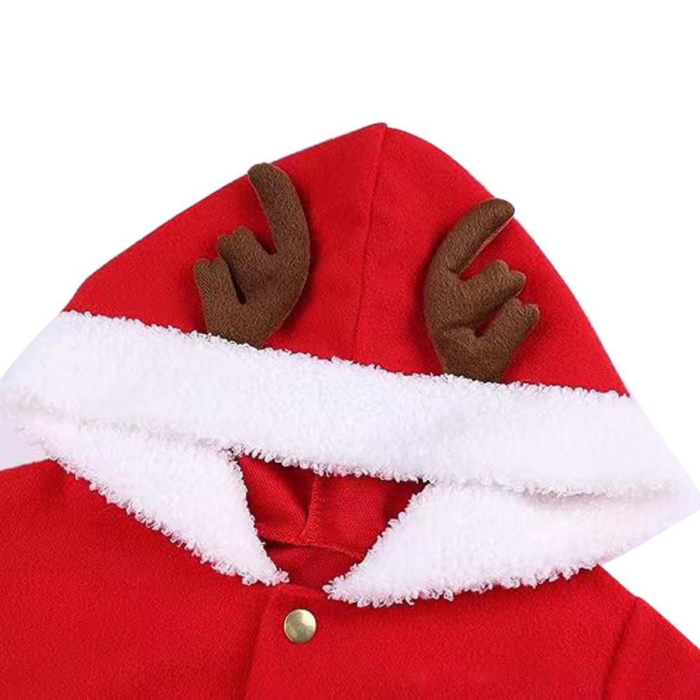 BuyChristmas ELK Hoodie Party Costume Kids Girls Dresses Now Cheaper With 3 - 5 Days Ship - PajamasBuy