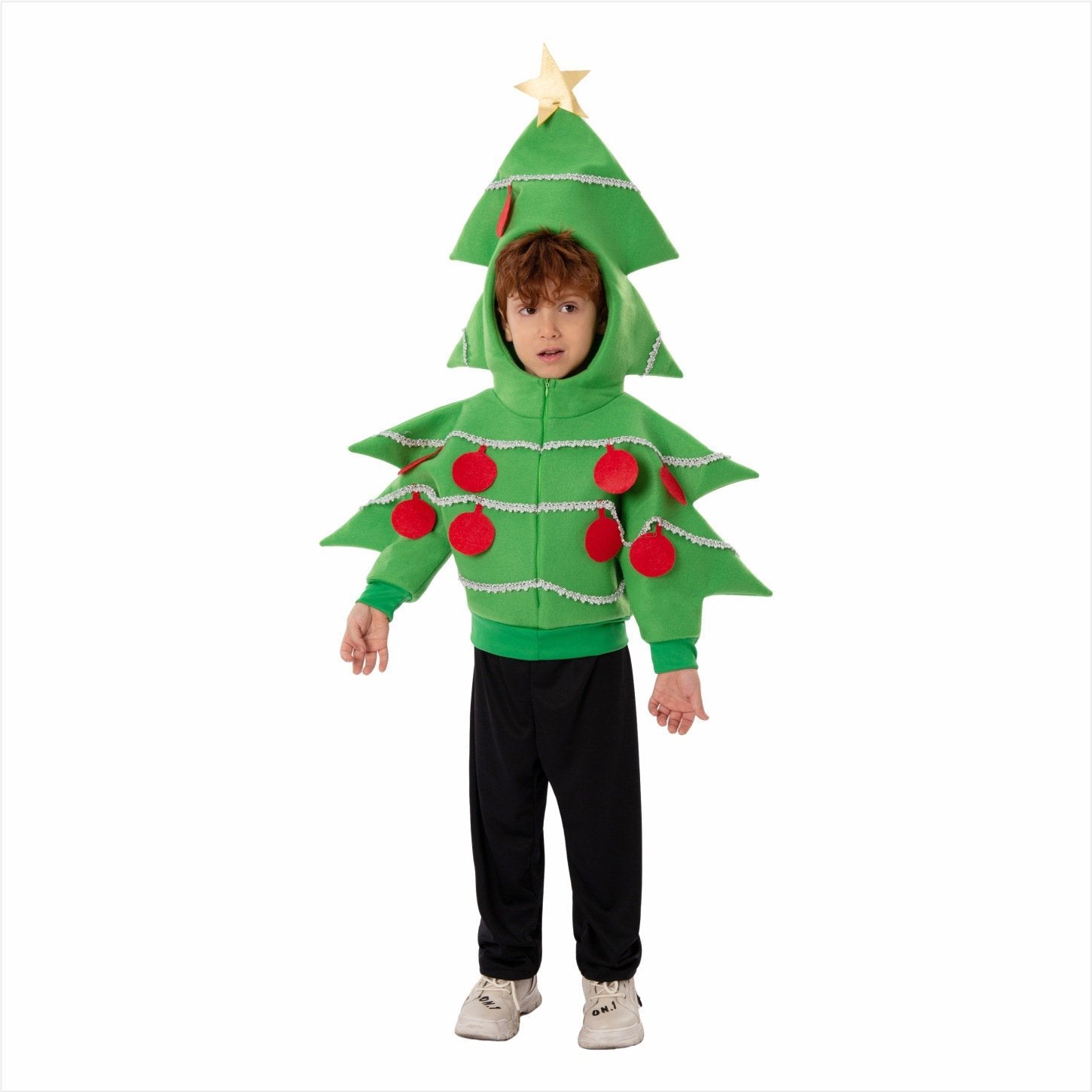 BuyChristmas Tree kids Costume for School Christmas Party Cosplay Now Cheaper With 3 - 5 Days Ship - PajamasBuy