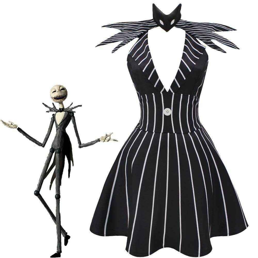 jack skellington costume Dress Nightmare Before Christmas For Women