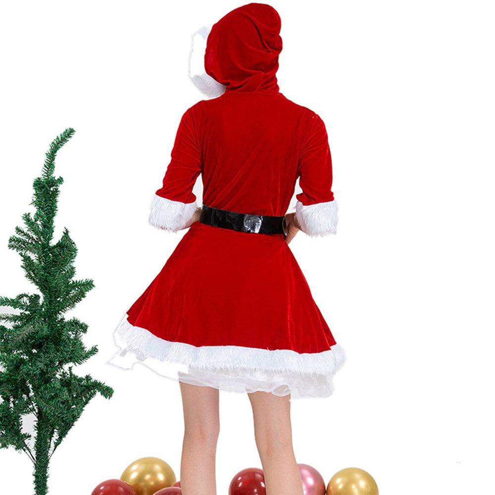 Christmas Costumes Christmas Eve Stage Performance Dress for Adult Women