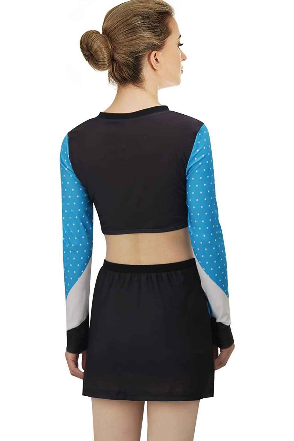 Women Cheerleader Costume Euphoria Maddy Cosplay Costume