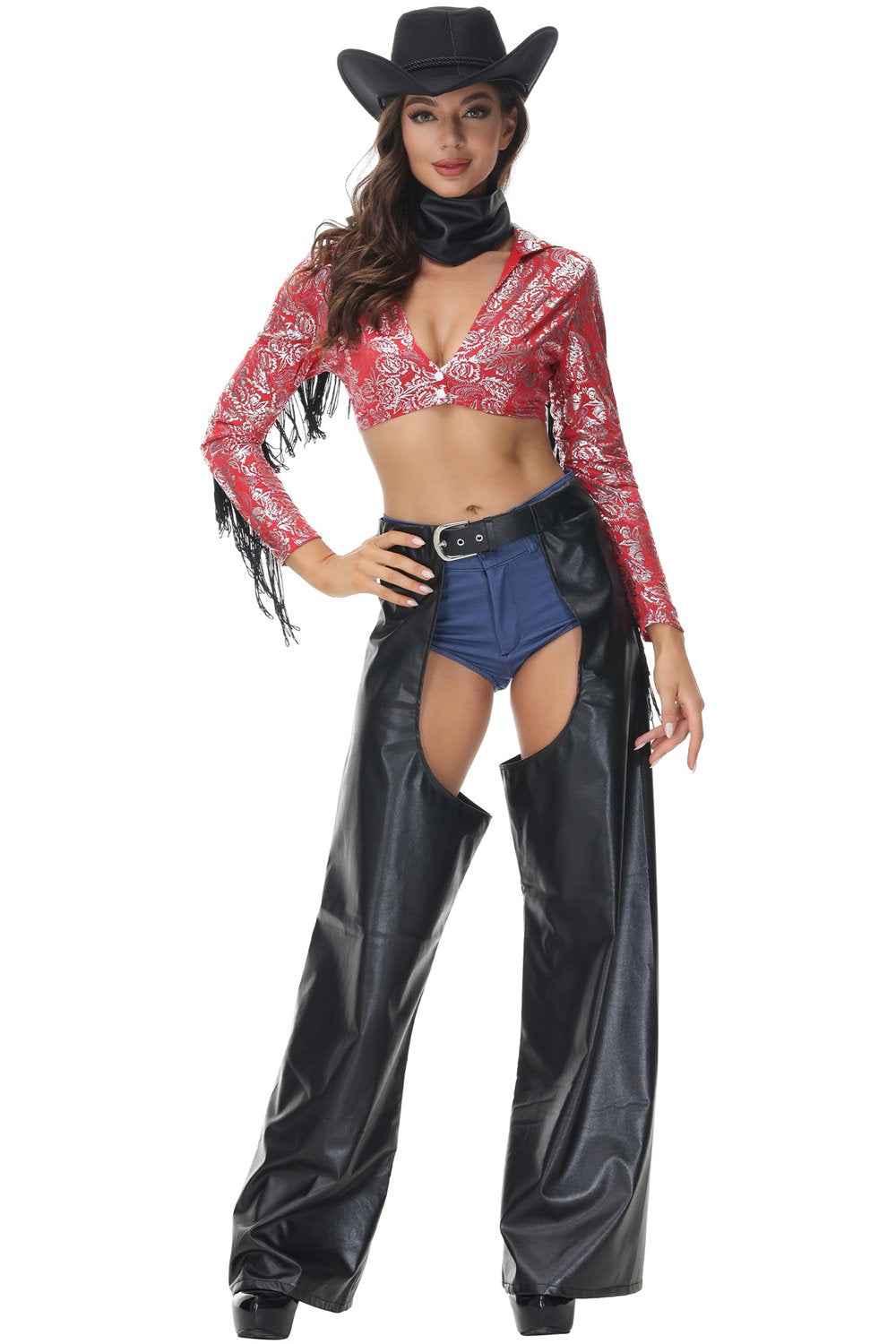 Authentic Western Style Ride Out Cowgirl Costume