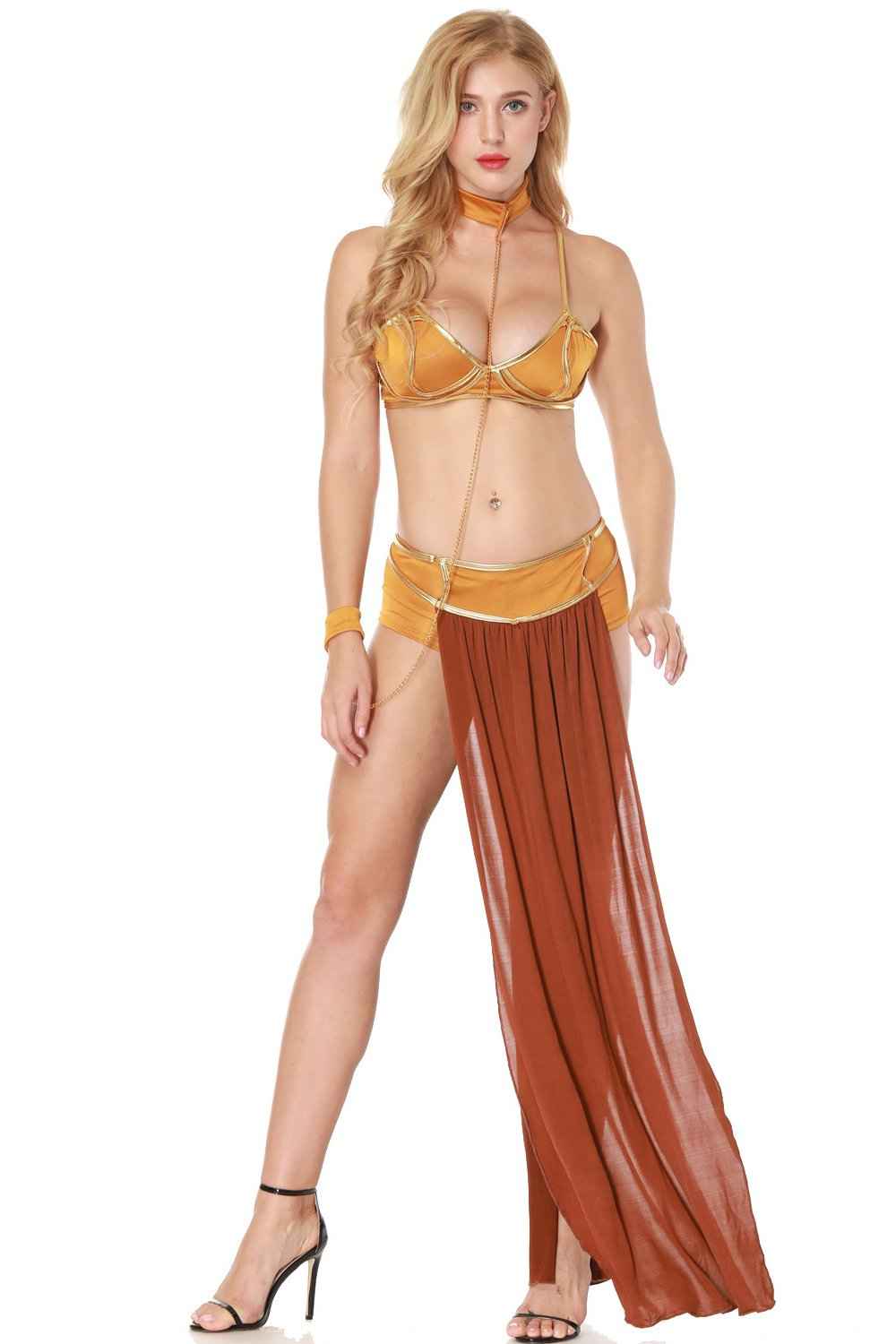 Princess Slave Leia Costumes Queen Uniform Costume