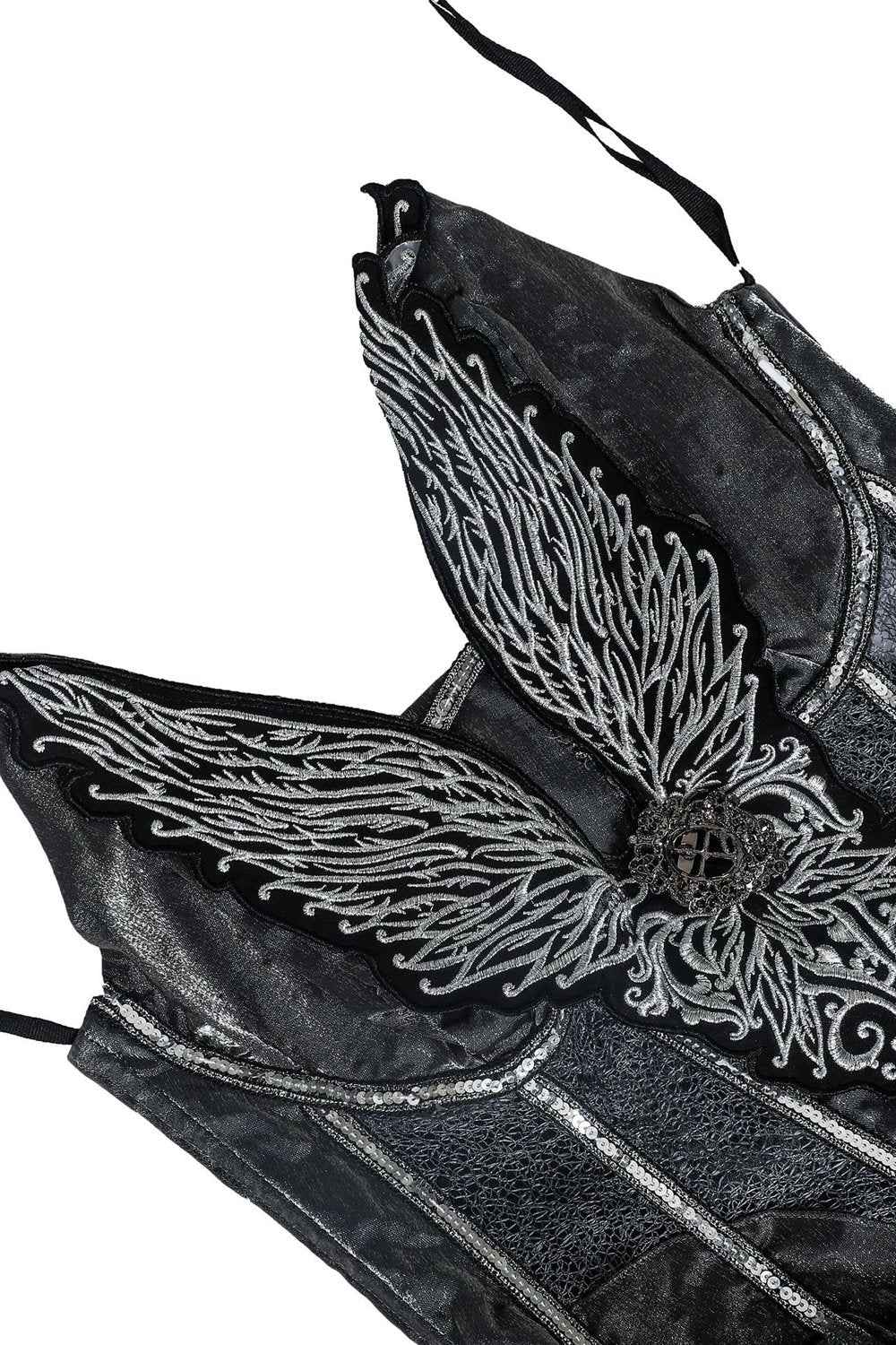 Deluxe Heavenly Angel Costume With Wing For Women