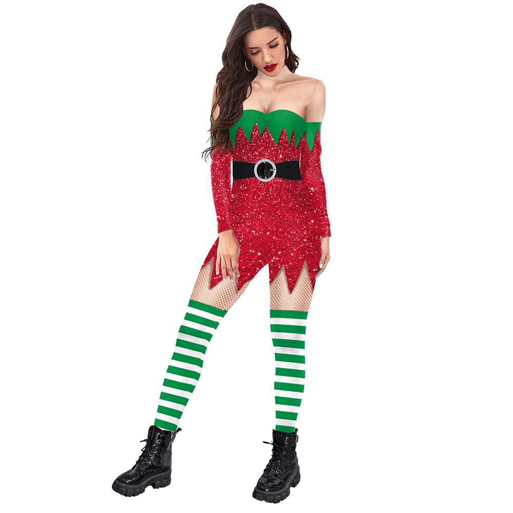 Christmas The Grinch 3D Printed jumpsuits onesies for women - ciclove