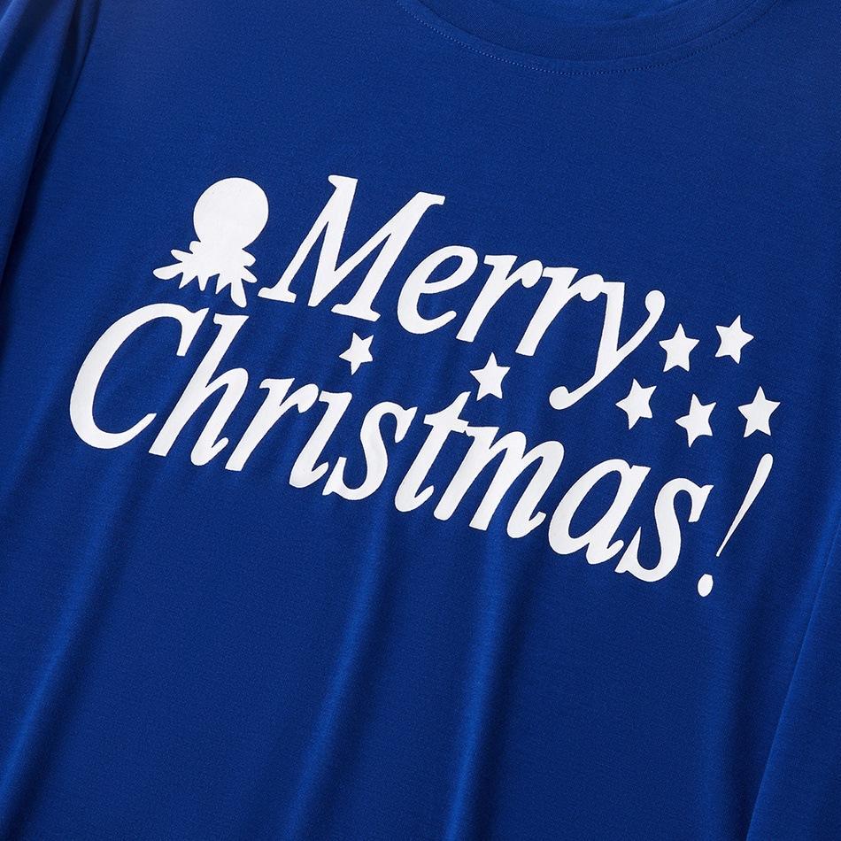 Family Matching Merry Christmas Colorful Lantern Pajamas Sets Xmas Ugly Pajamas Warm Sleepwear