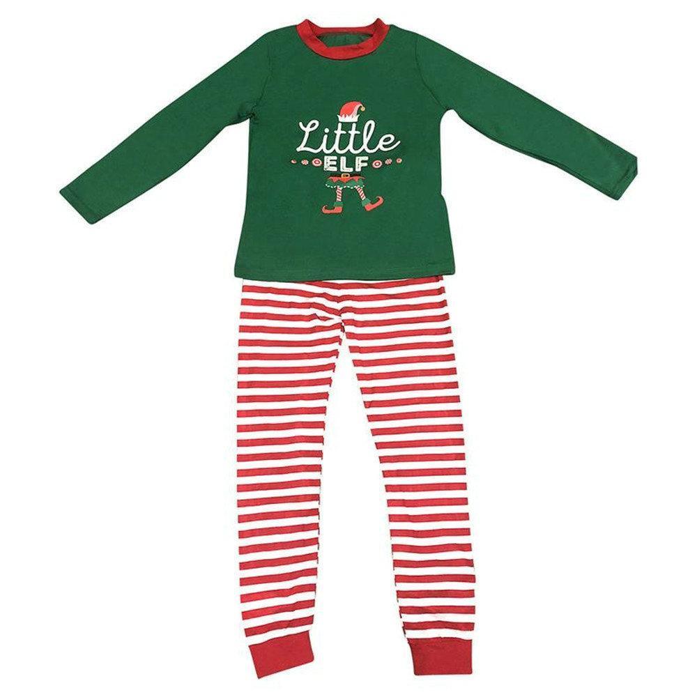 Christmas Family matching Pajamas Sets Santa Stiped Clothing for Daddy Momy me Baby Kids Gift 2022
