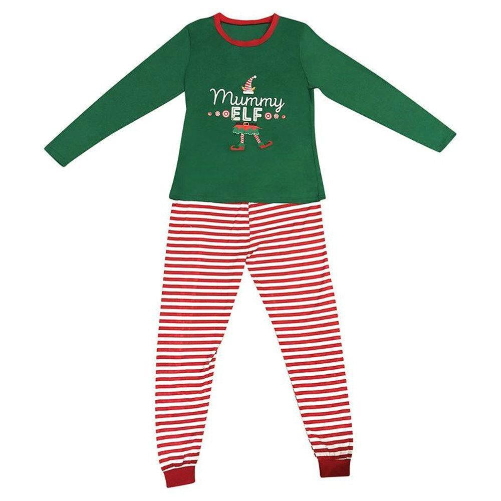 Christmas Family matching Pajamas Sets Santa Stiped Clothing for Daddy Momy me Baby Kids Gift 2022