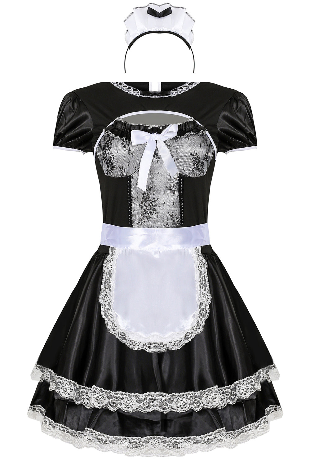 French Maid Lace Dress Costumes