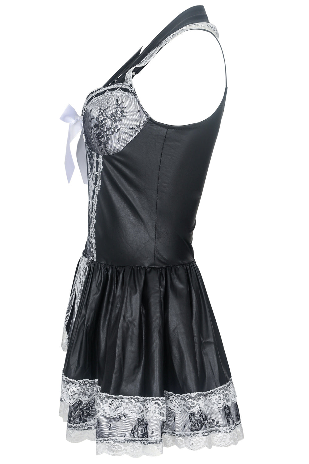 French Maid Lace Dress Game Costumes