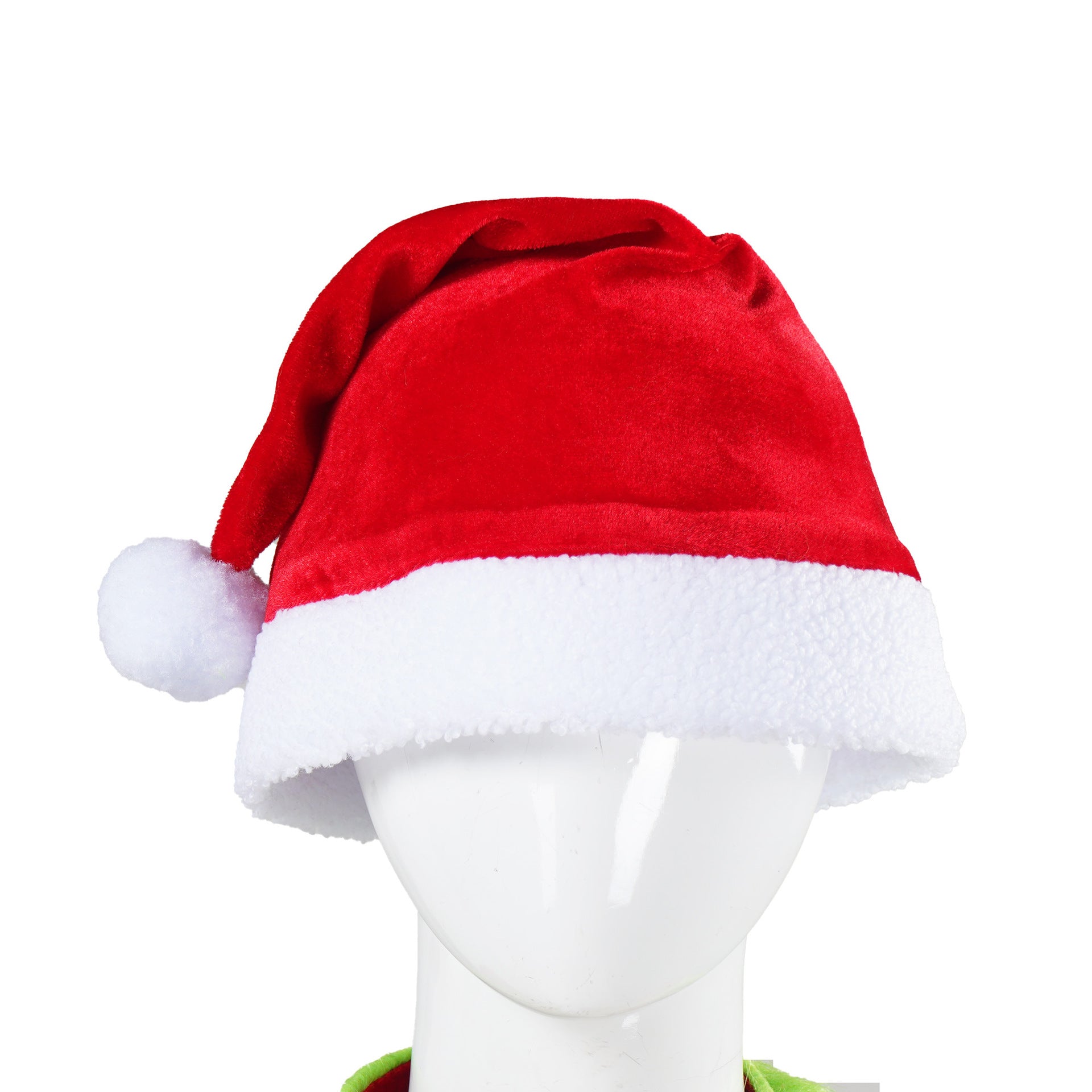 Christmas Spot Green Hair Monster Grinch Cosplay Costume Santa Xmas Outfits