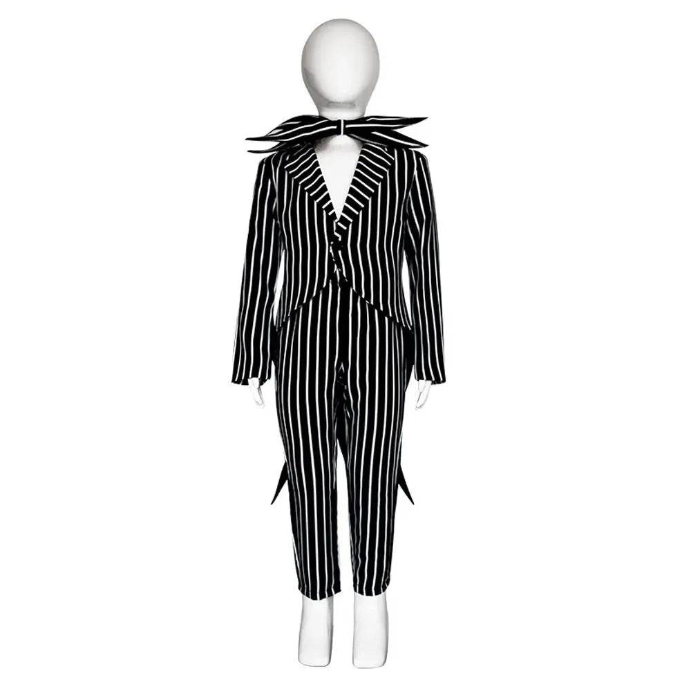 Adult kids Jack Skellington Sally Suit Costume The Nightmare Before Christmas for women men Boy Girl full Set - ciclove