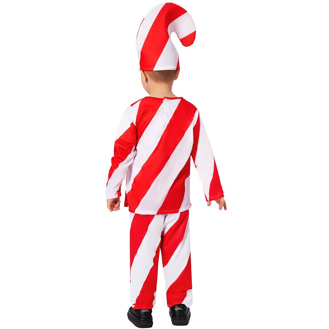 BuyChristmas children's candy cane costumes for School Party Cosplay Now Cheaper With 3 - 5 Days Ship - PajamasBuy