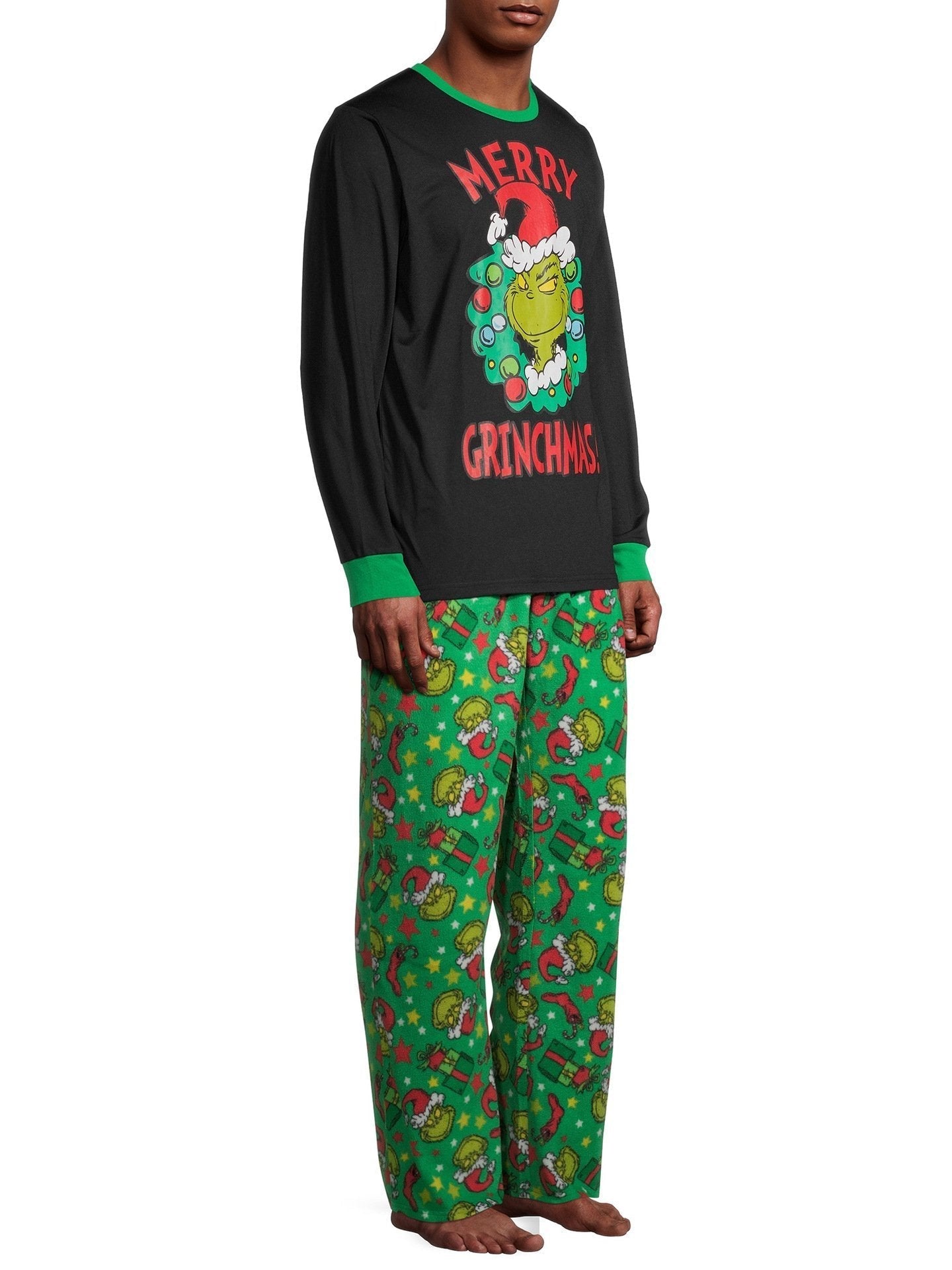 Christmas Family Matching Pajamas Autumn Clothing Character Printed Sleepwear Suits
