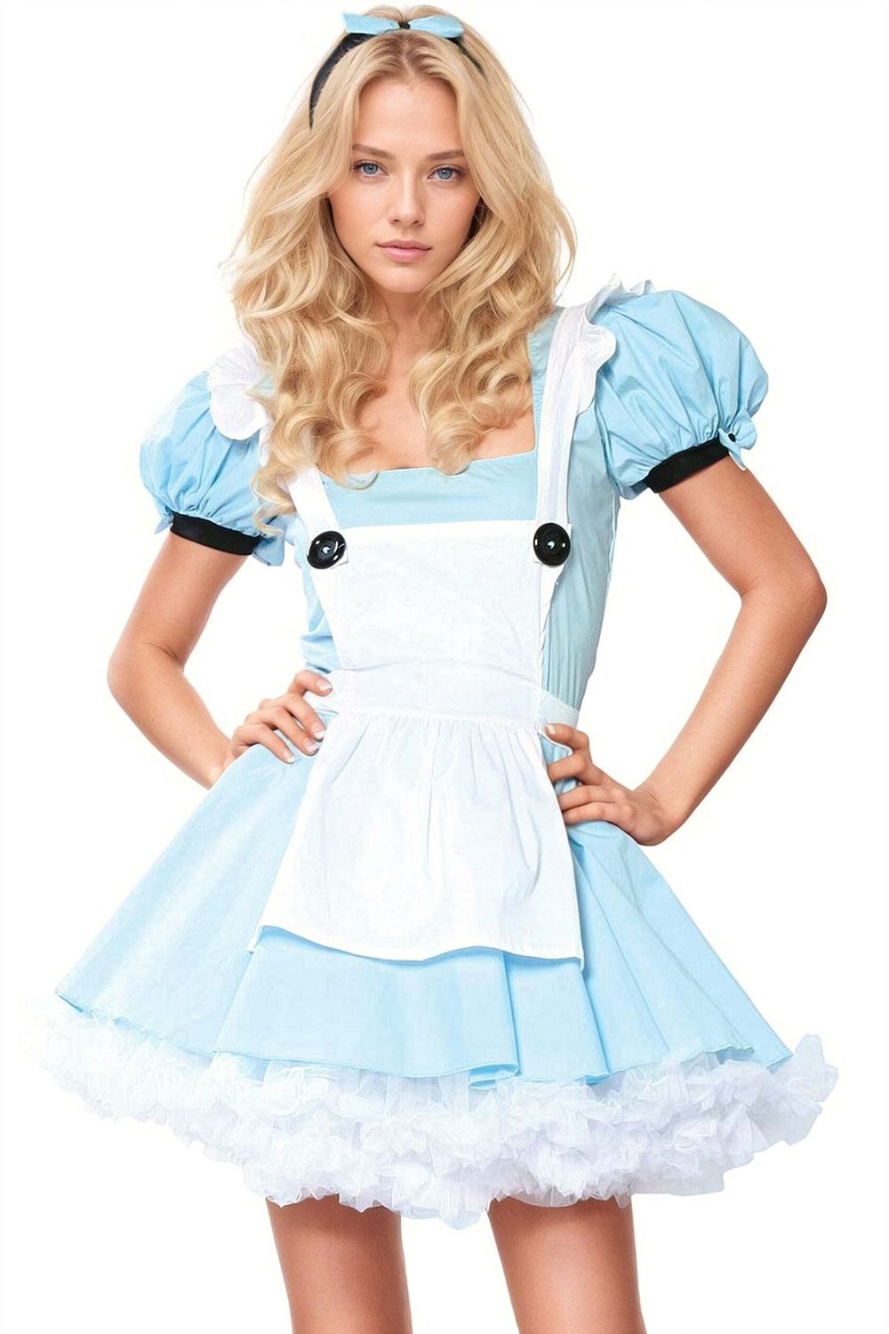 Flirty Adult Alice in Wonderland Alice Cosplay Costume