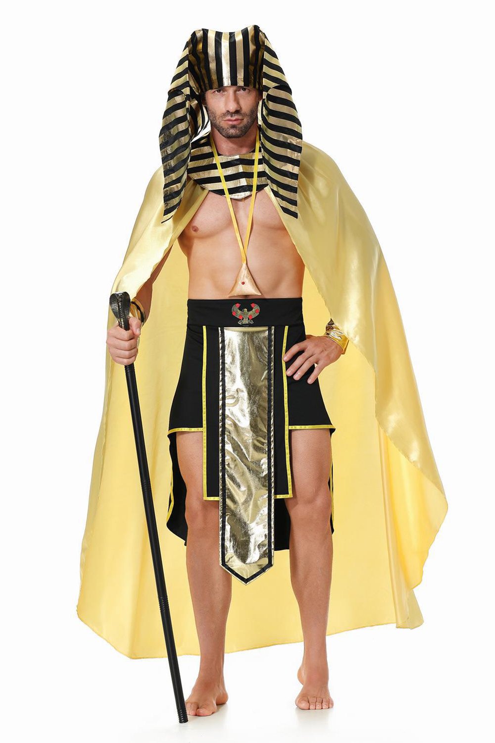 Adult Men Royal Pharaoh Halloween Costume