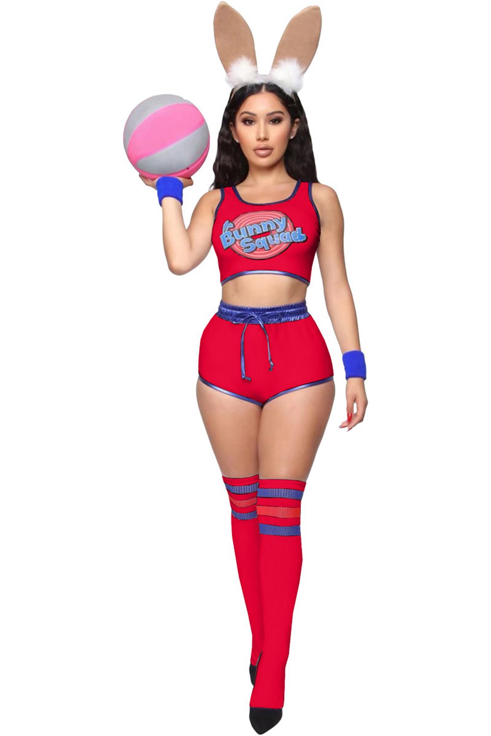 Cheerleader Babe Costume Women Uniform