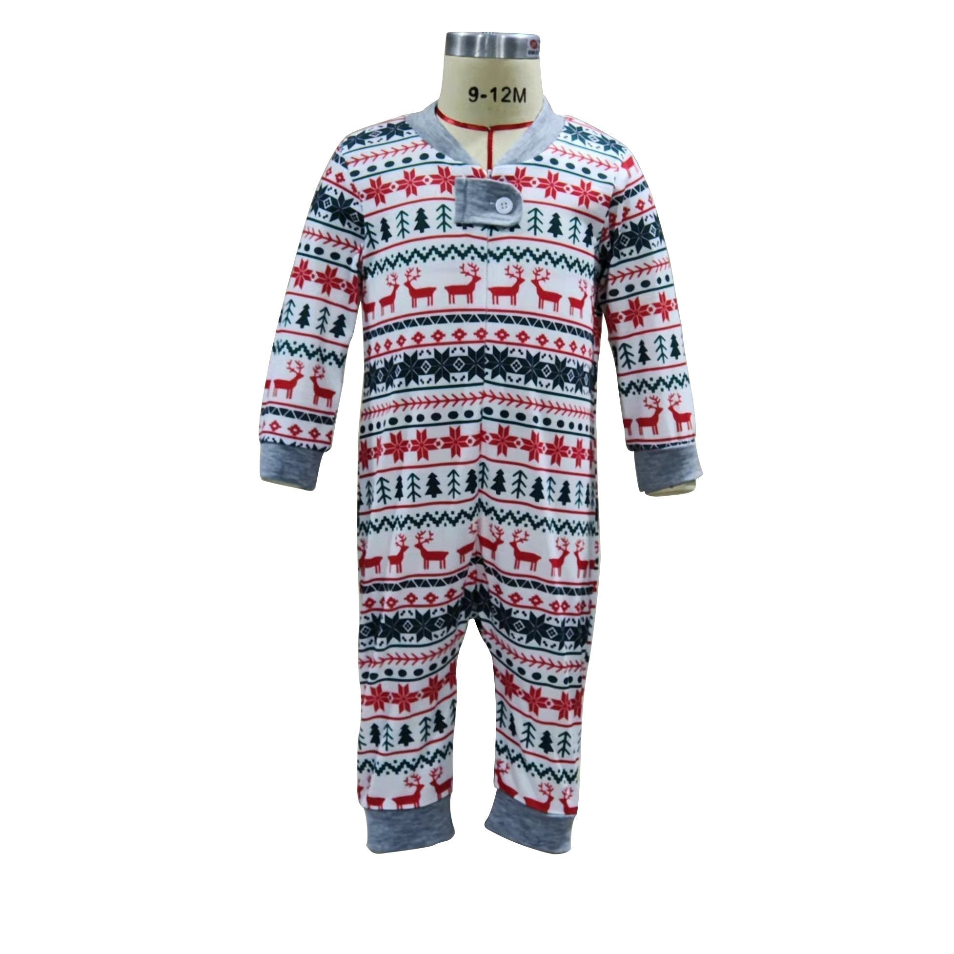 Lucky Elk Happy Christmas Family Couples Matching Pajamas Party Sets - ciclove