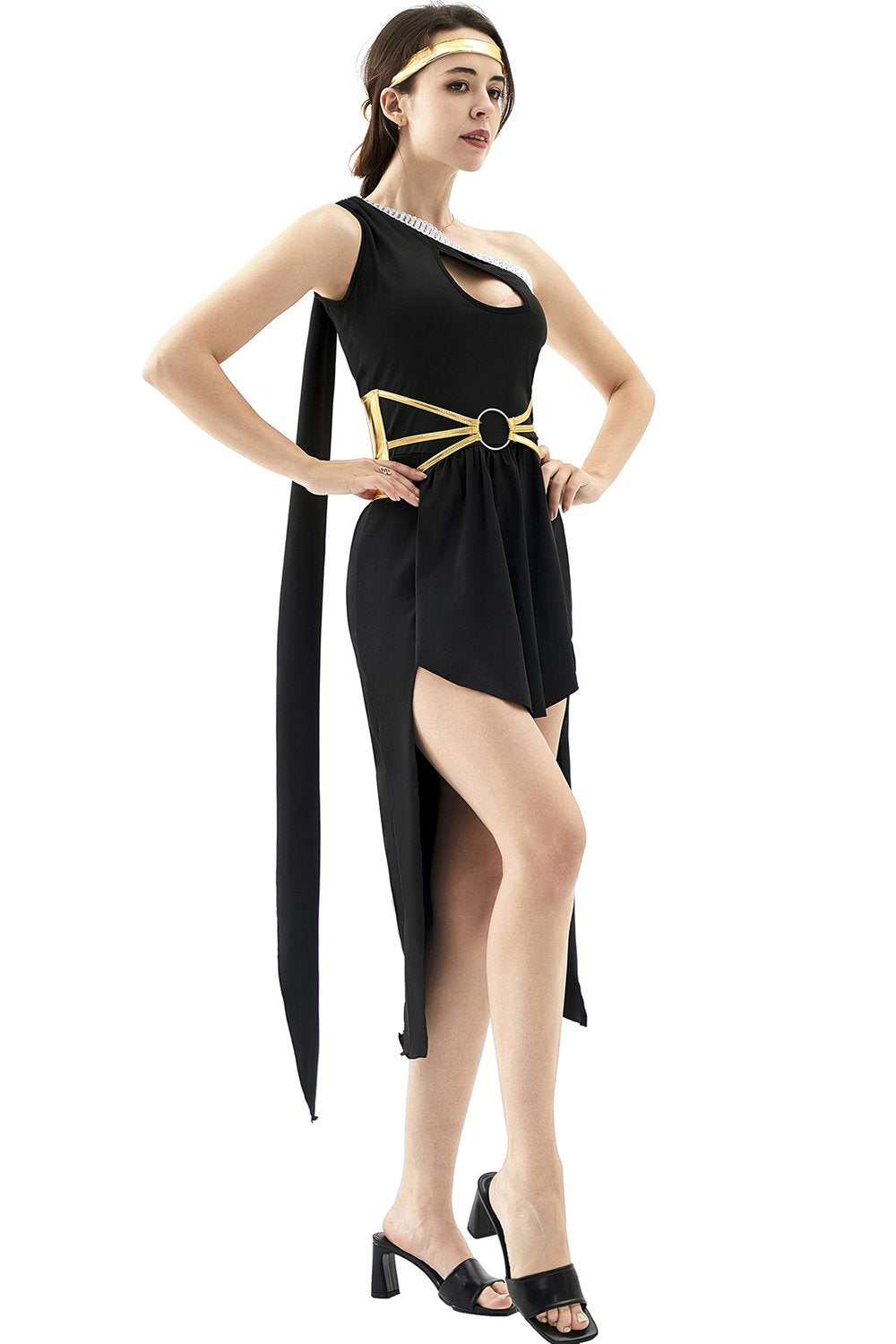 Cleopatra Themed Couple Party Dress Egyptian Costume Halloween Women