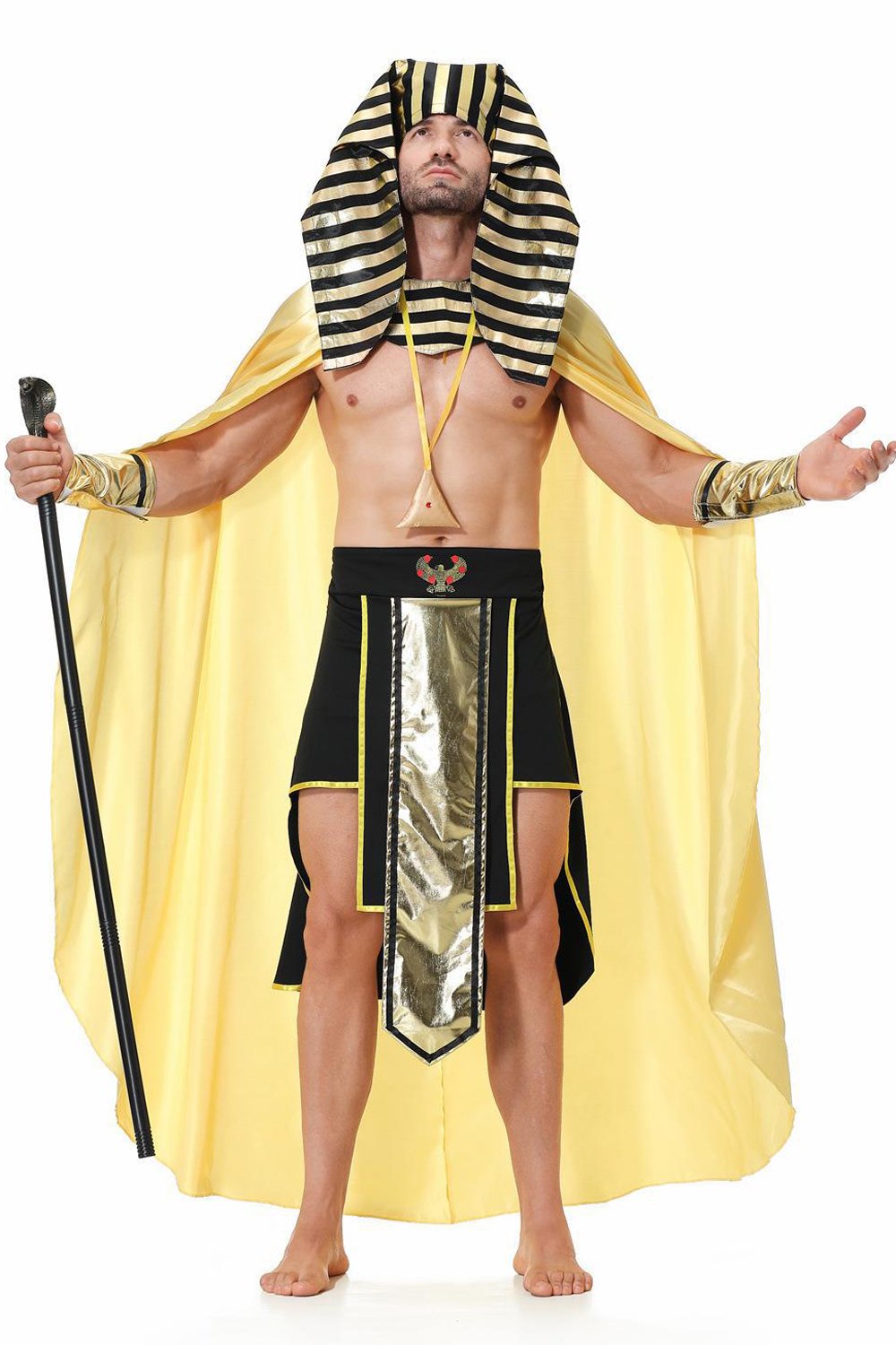 Adult Men Royal Pharaoh Halloween Costume