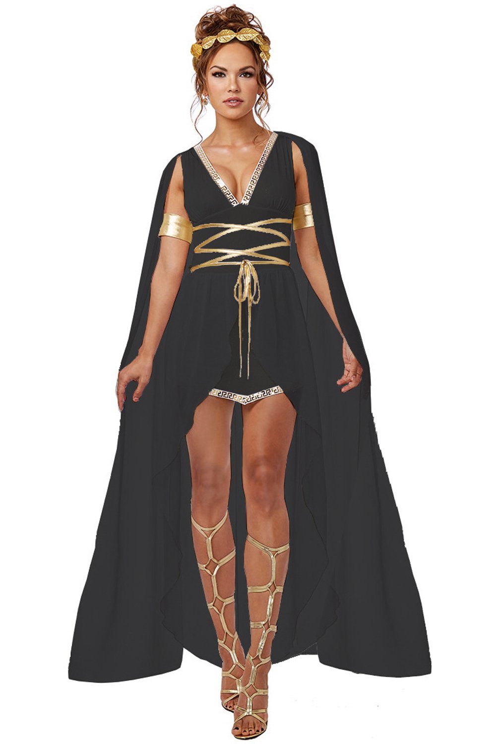 Greek Goddess Halloween Costume Dress for Women