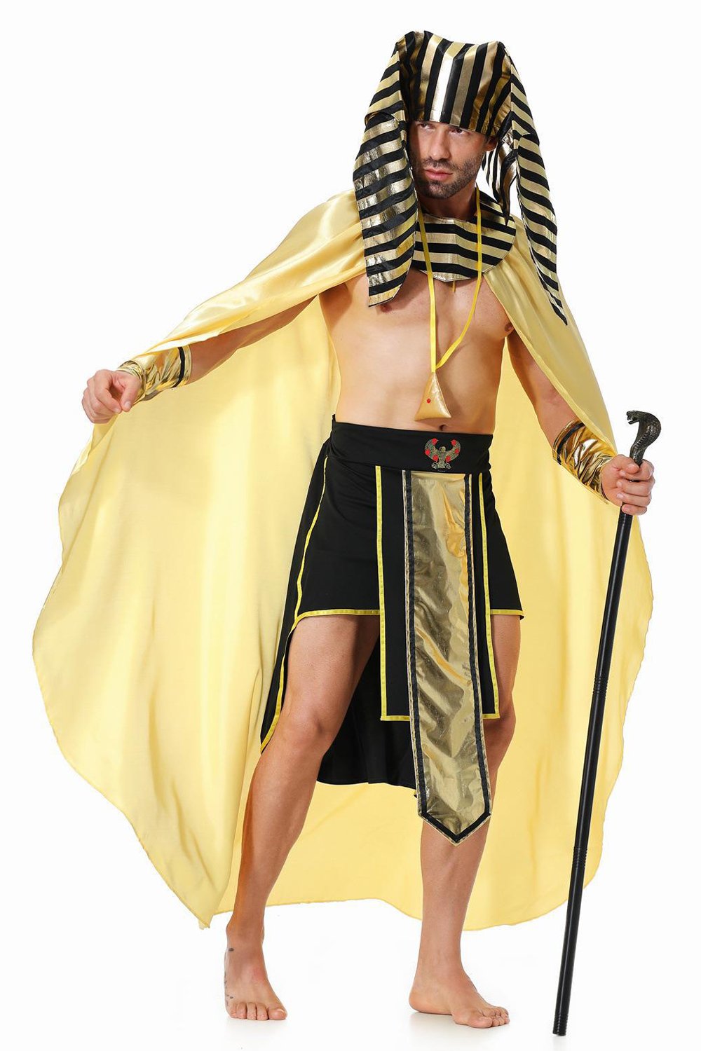 Adult Men Royal Pharaoh Halloween Costume