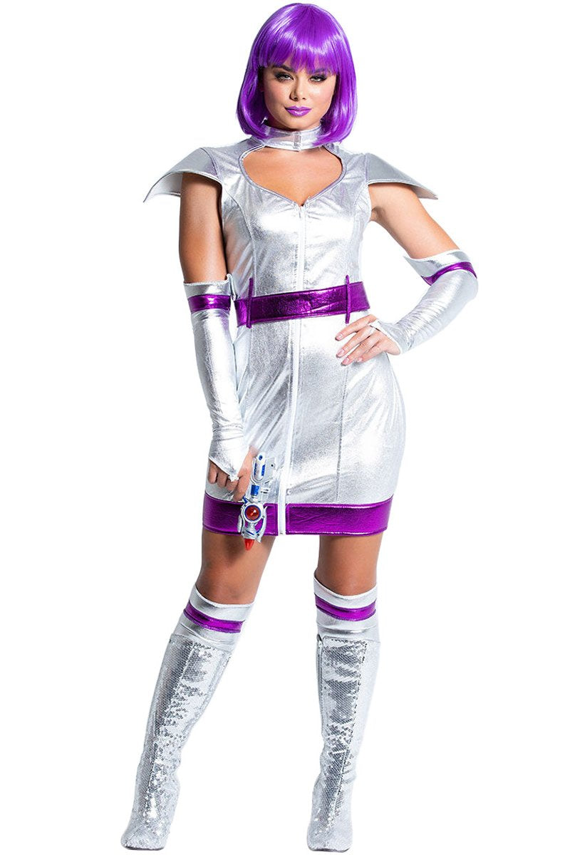 Astronaut Elf Party Dress Costumes For Women