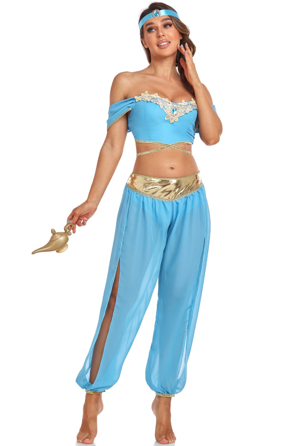 Aladdin Magic Lamp Princess Jasmine Dress