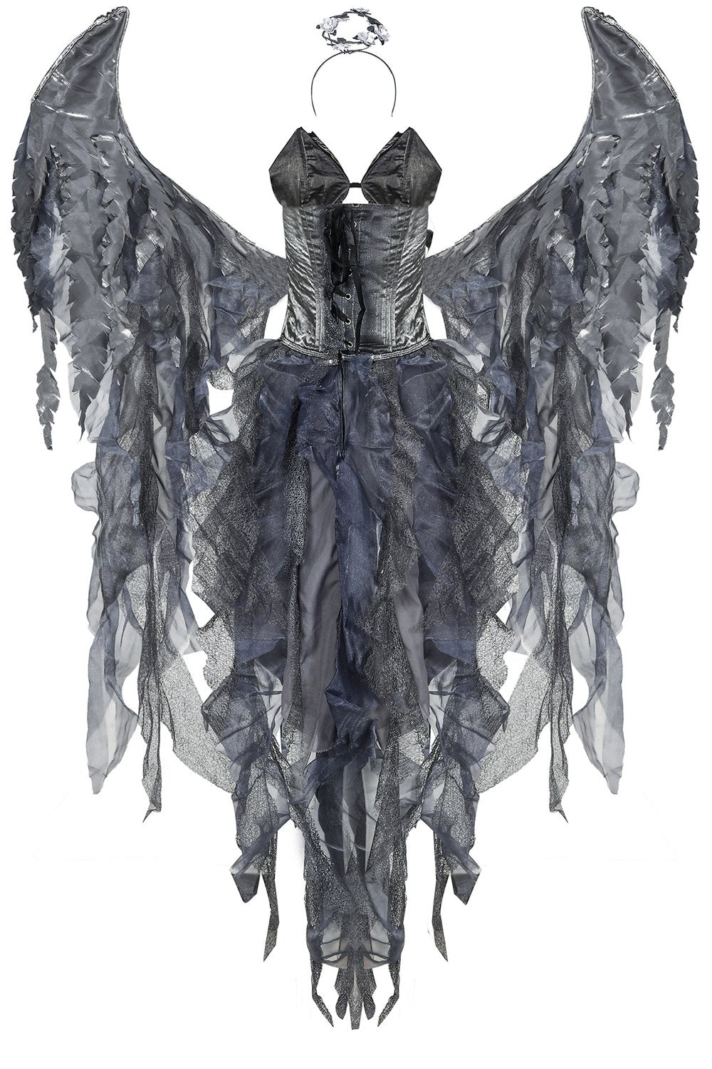 Deluxe Heavenly Angel Costume With Wing For Women