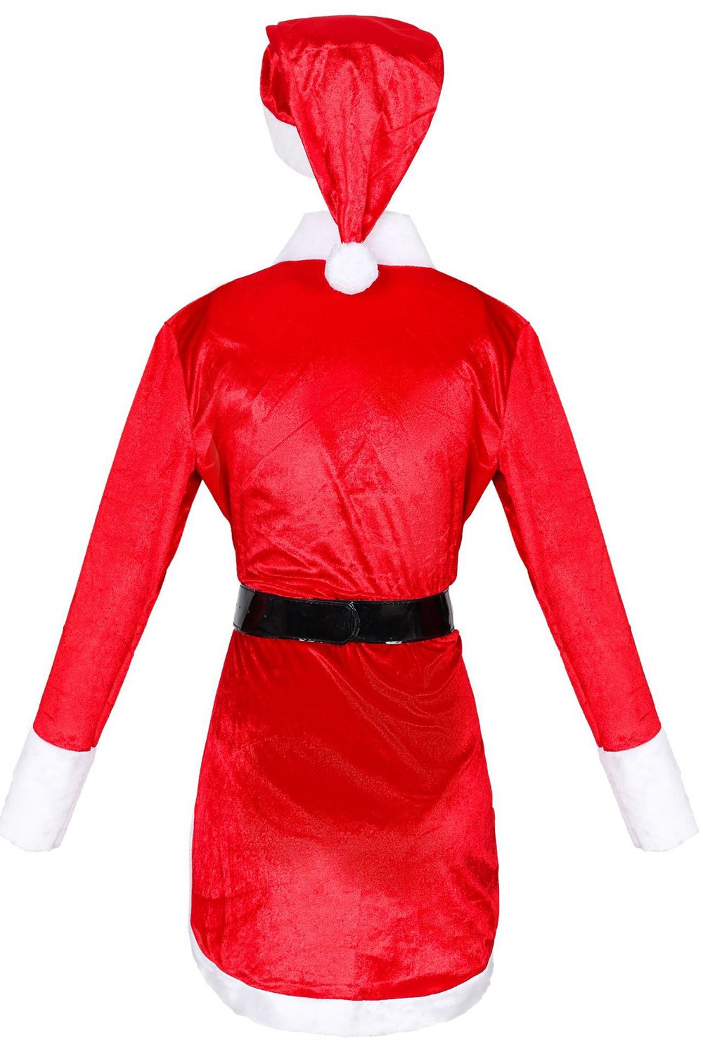 Women Christmas Costume Tuxedo Dress and Jumpsuit Costume Set