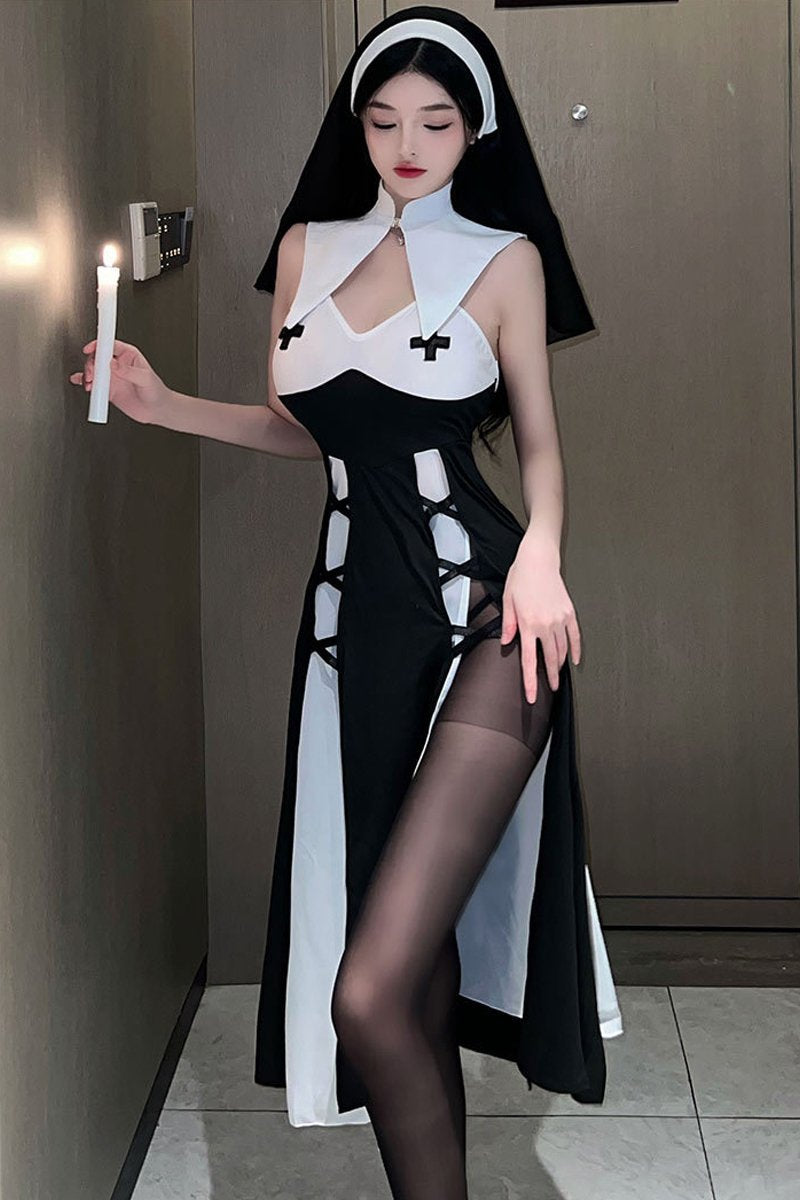 Tempting Nun Costume Halloween