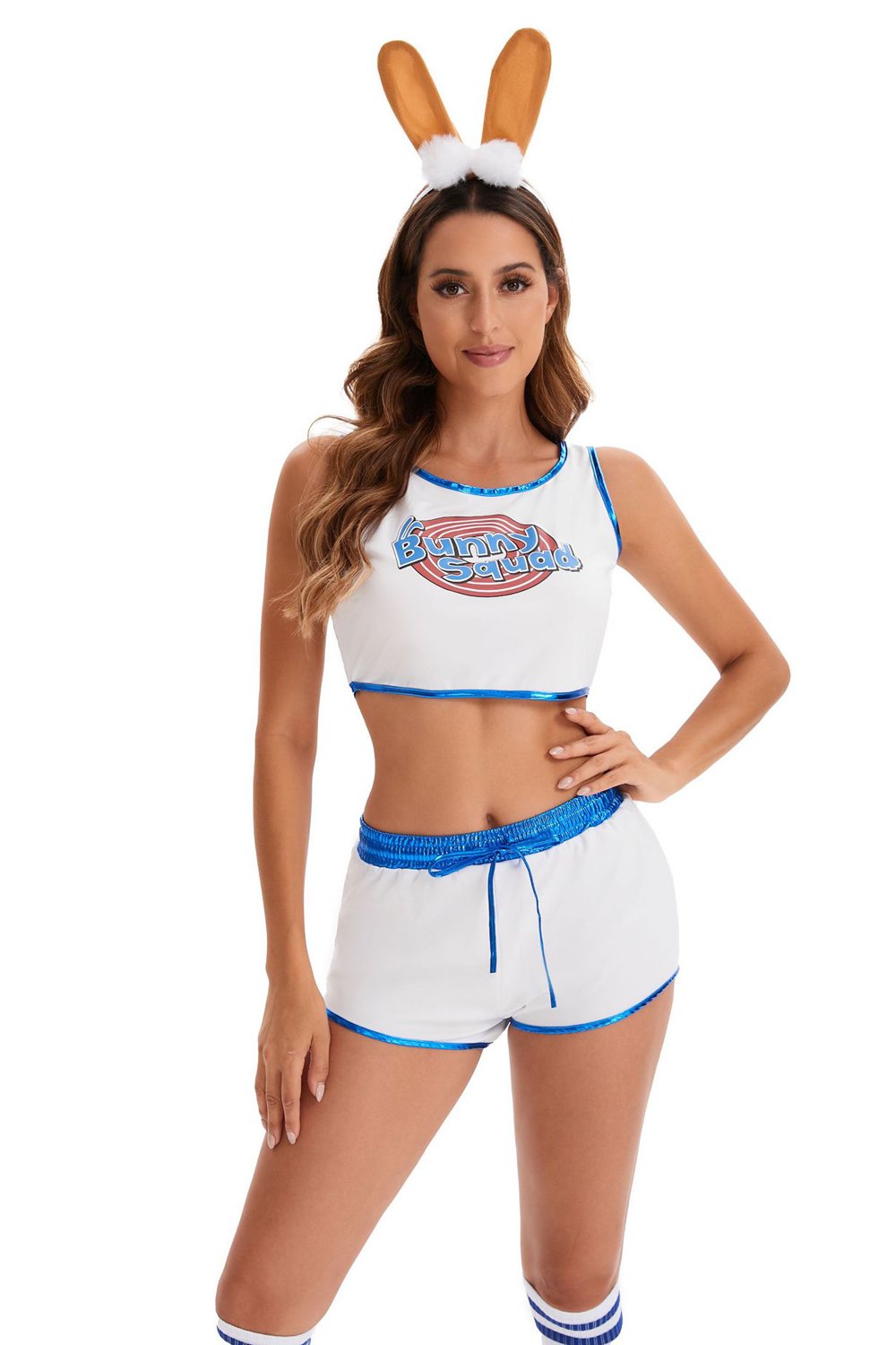 Cheerleader Babe Costume Women Uniform