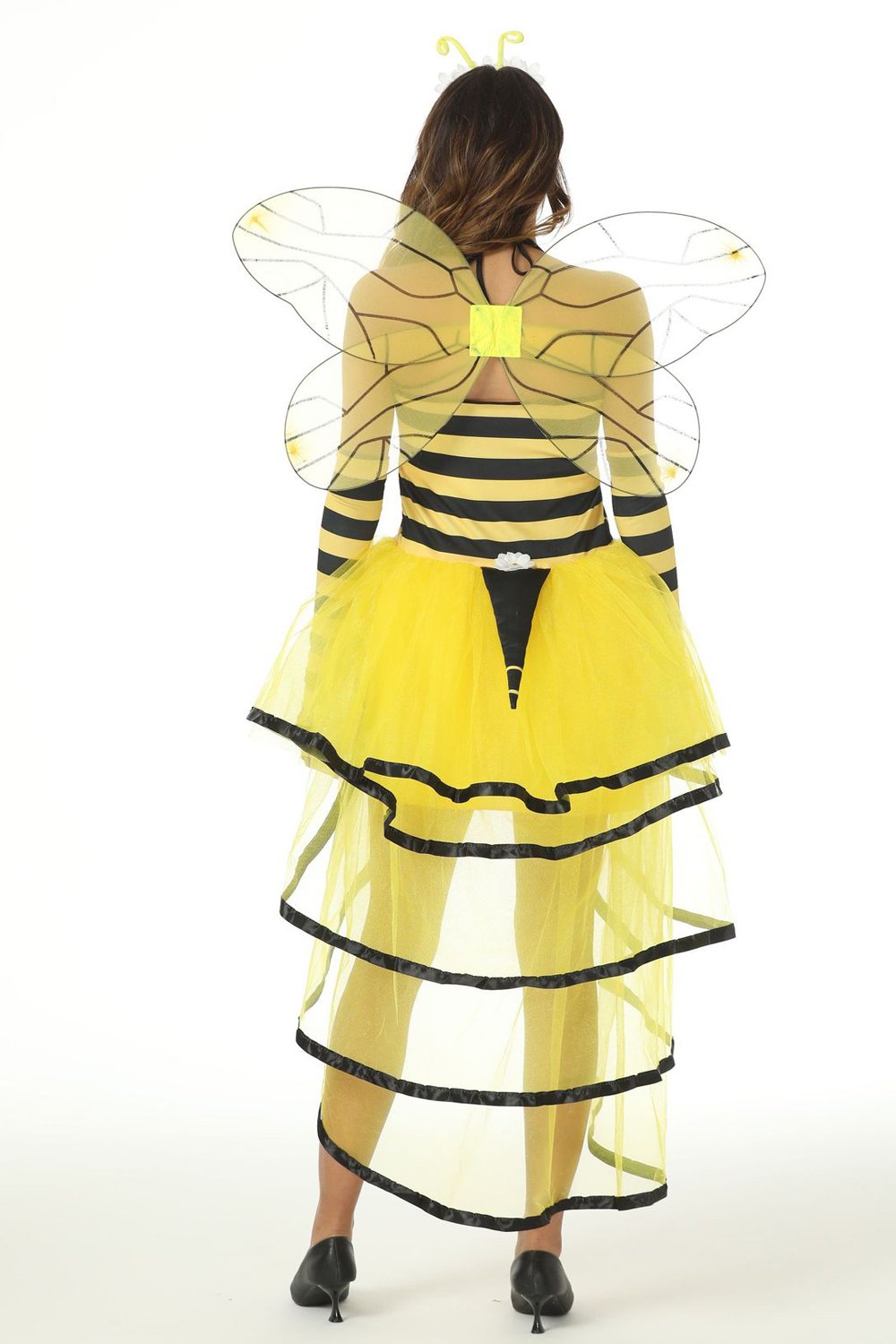 Deluxe Women Queen Bee Dress Halloween Costume