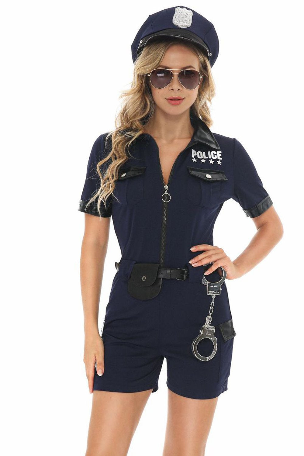 Women Police Cop Costume Halloween