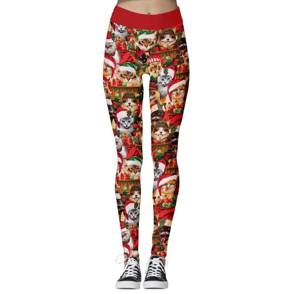 Christmas Pants leggings Grinch Grinch Digital Print Women