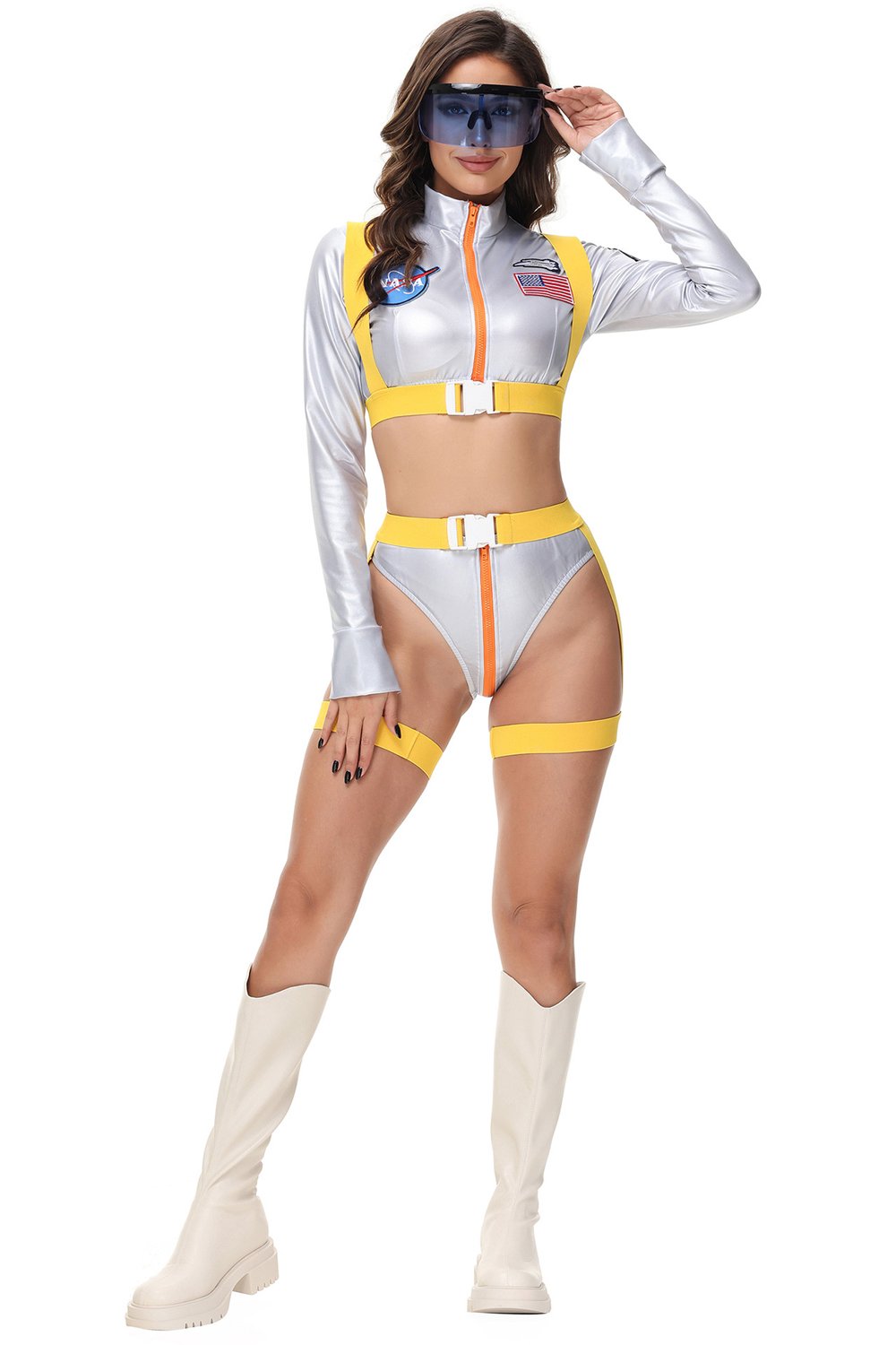 Three-point Astronaut Character Costumes For Women