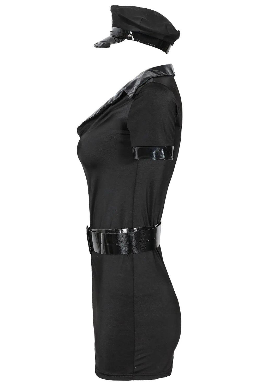 Female Police Cop Instructor Uniform Costume Halloween Carnival Party