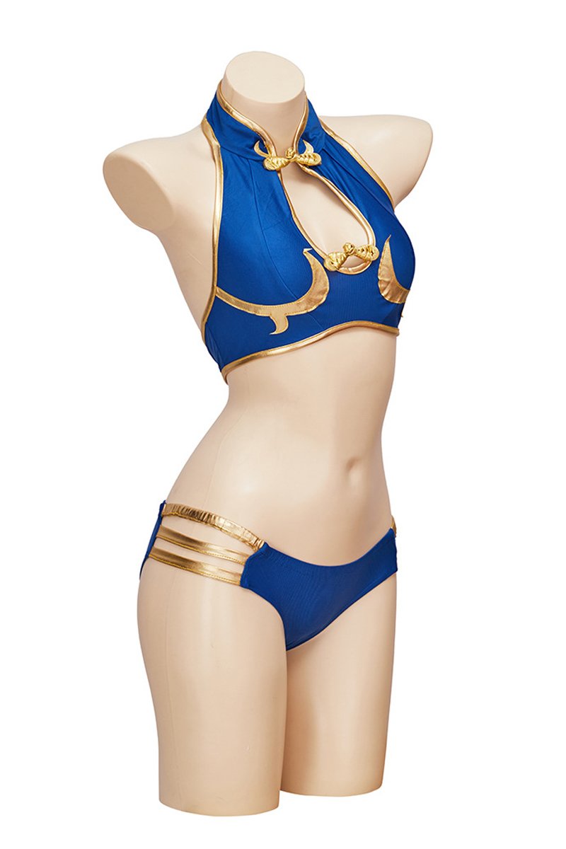 Street Fighter Cosplay Chun Li Swimsuit