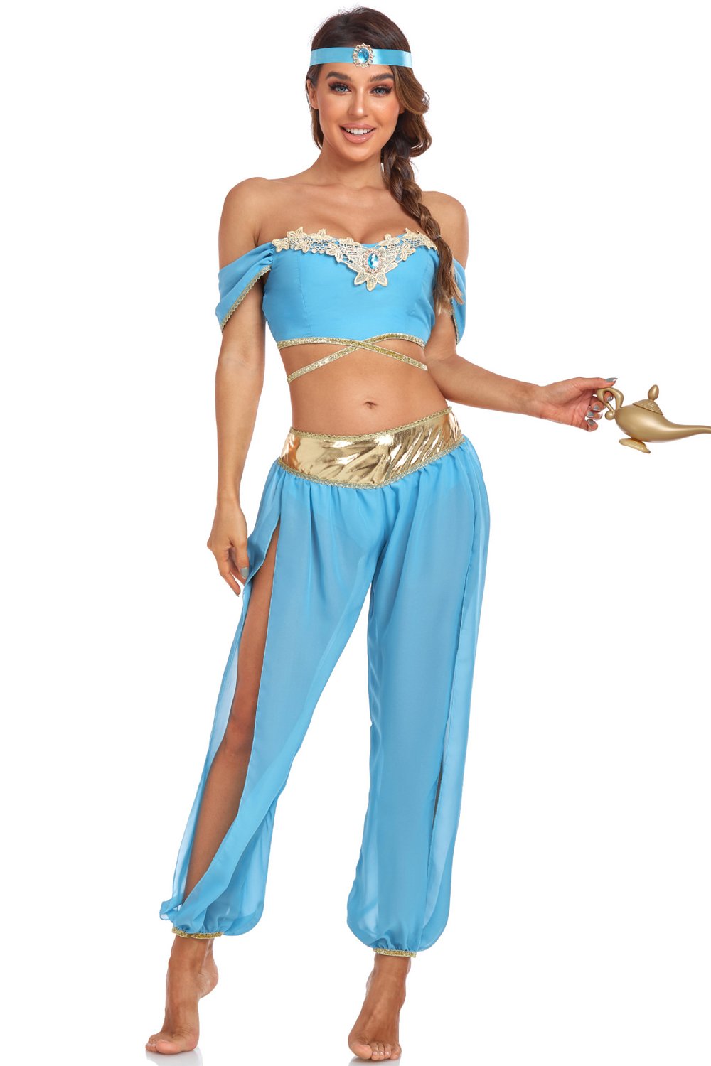 Aladdin Magic Lamp Princess Jasmine Dress