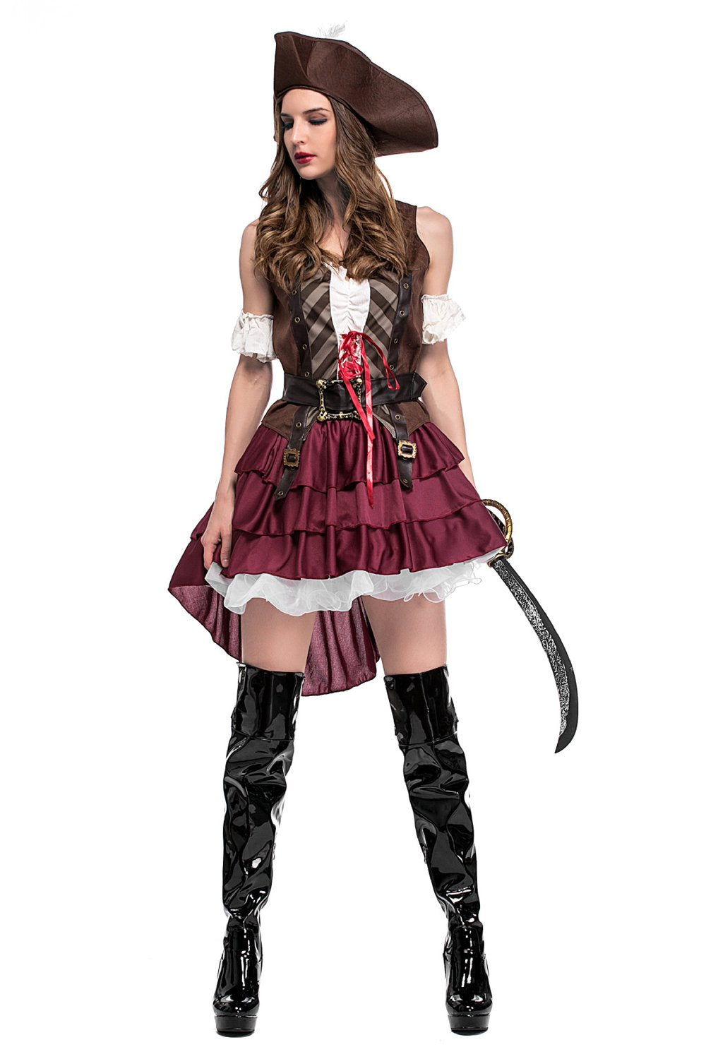 Pirates of the Caribbean Captain Women's Pirate Costume