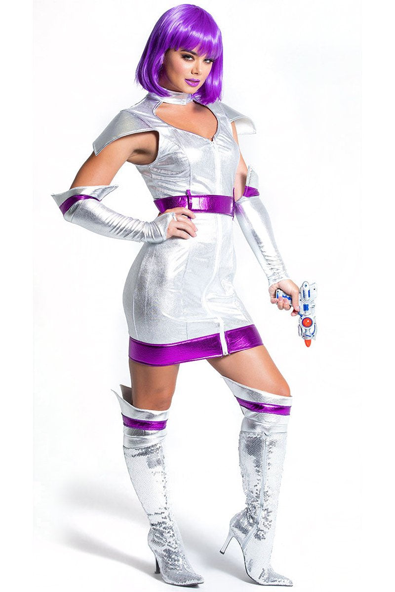 Astronaut Elf Party Dress Costumes For Women