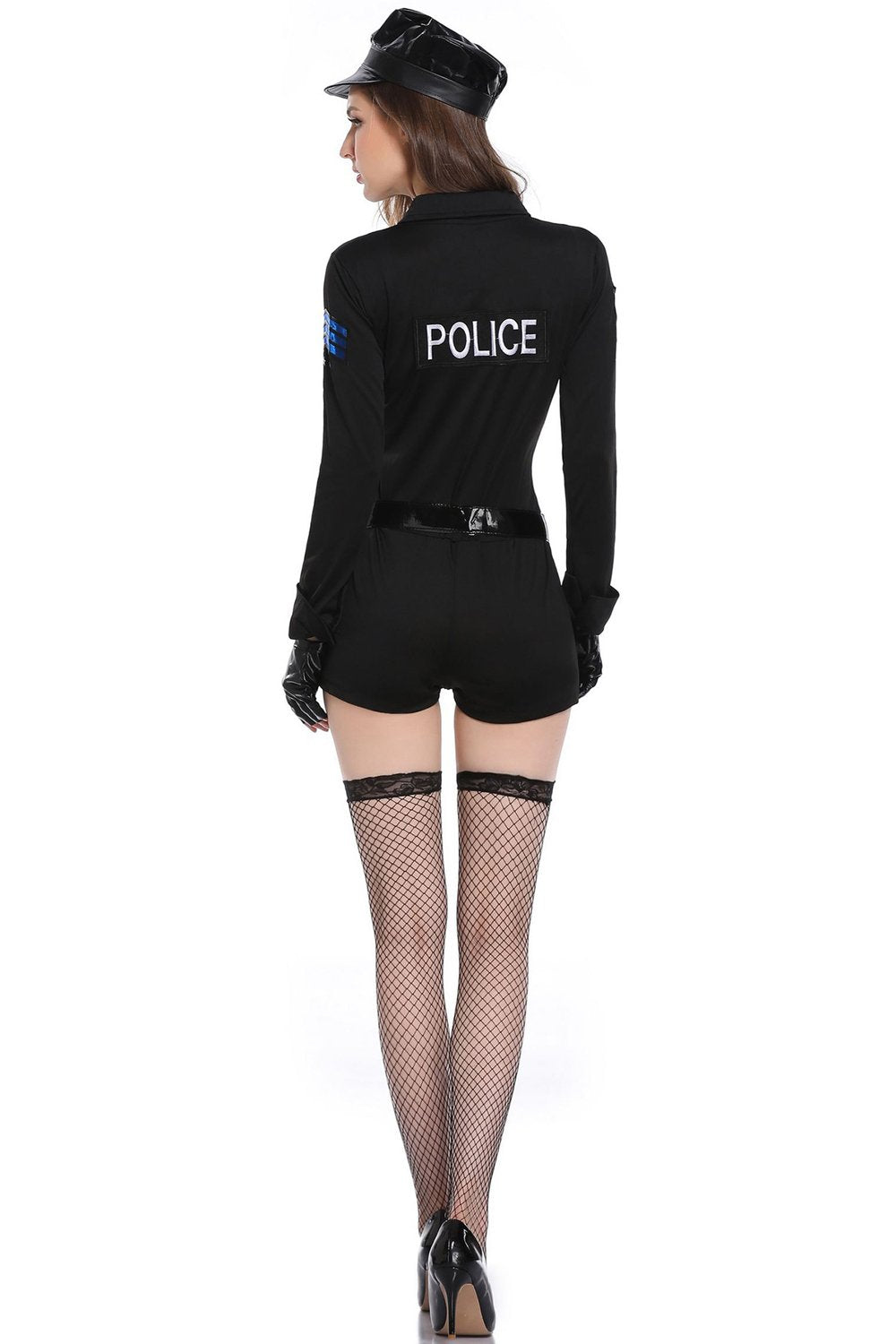 Cop Police Party Halloween Costume For Women