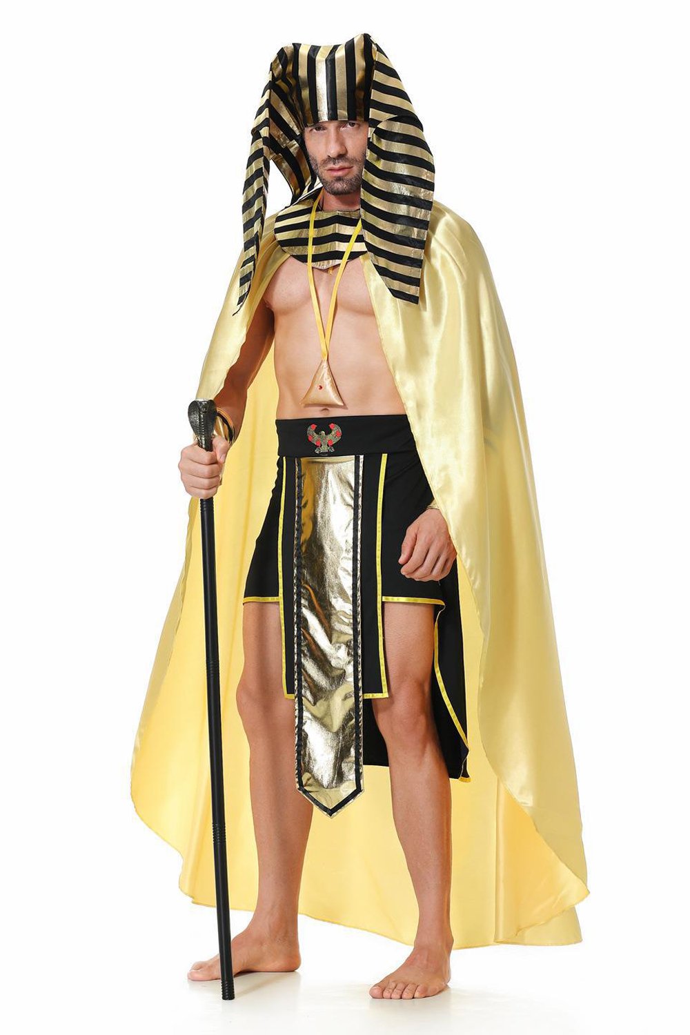 Adult Men Royal Pharaoh Halloween Costume