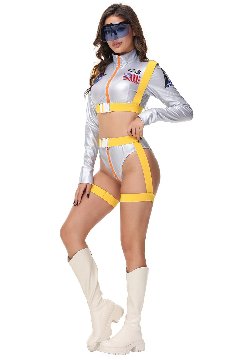 Three-point Astronaut Character Costumes For Women